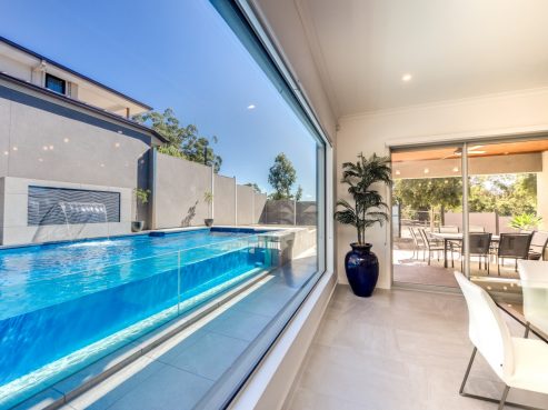 Vogue fibreglass family pool installation 05