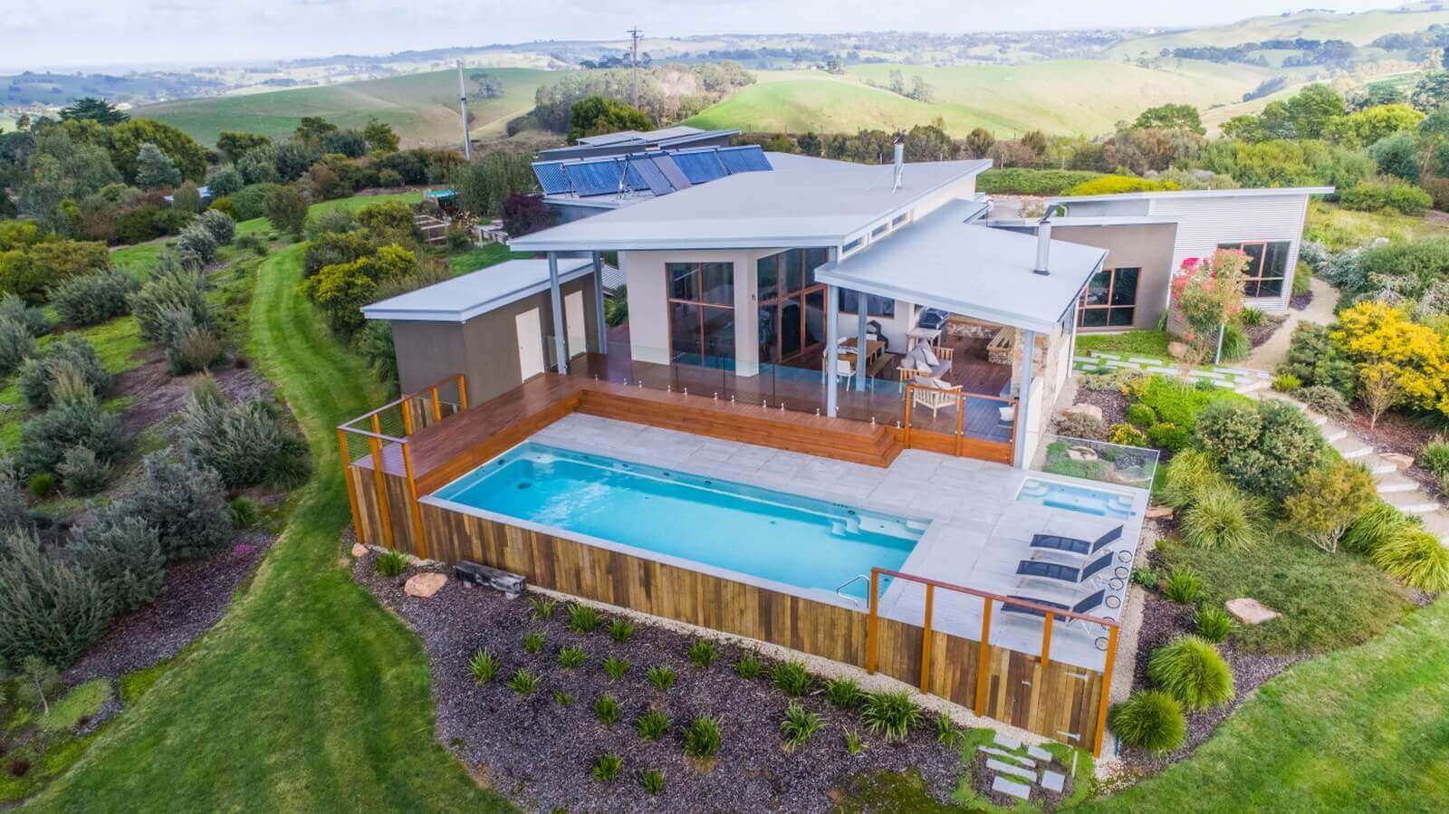 Above ground fibreglass pool installation Above ground fibreglass pool installation