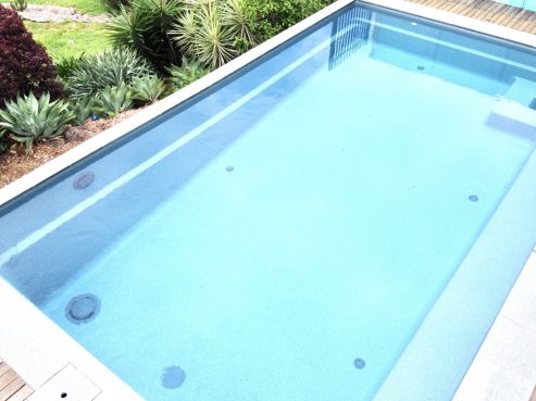Compass Pools Sanctuary fibreglass pool installation 2