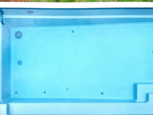 Compass Pools Sanctuary fibreglass pool installation 3