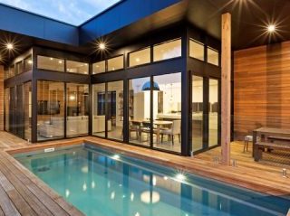 X Trainer fibreglass pool medium pools