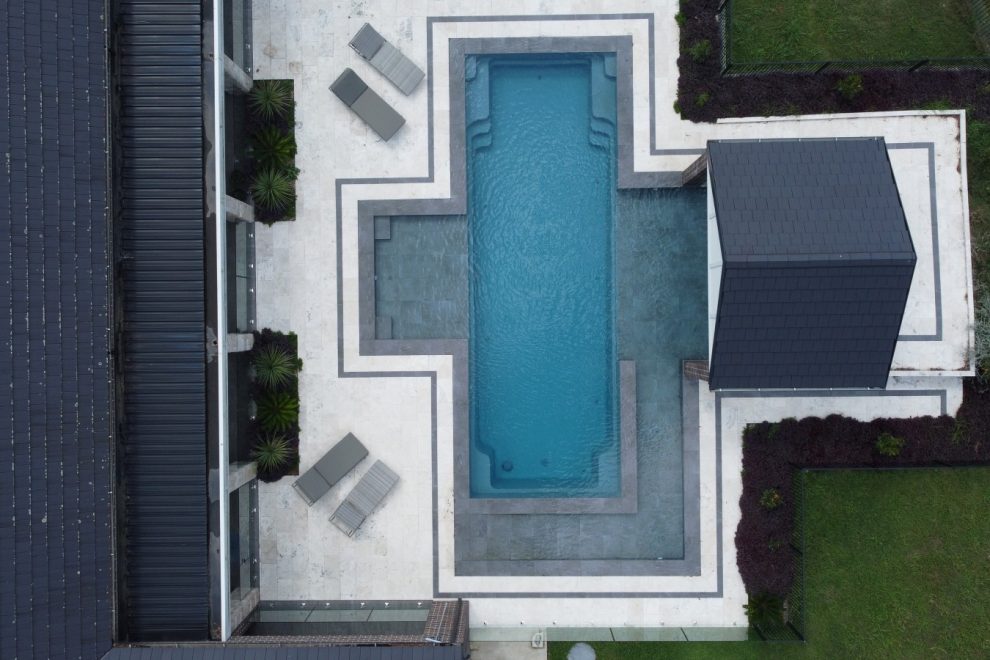 Achievable Pools X Trainer 11.8 in Viridian Colour Showroom Fibreglass Pool 05