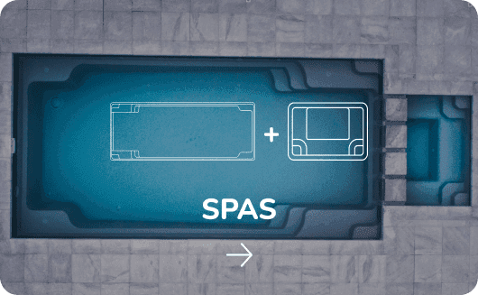 Compass spa for pool and spa combinations Compass spa for pool and spa combinations