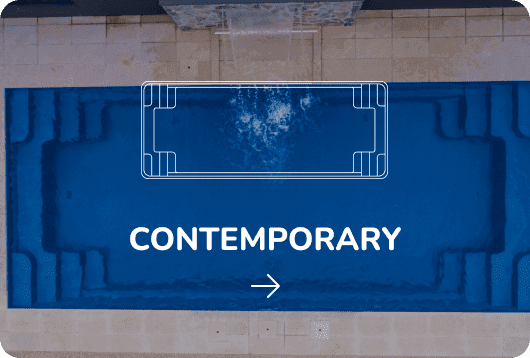 Contemporary Compass fibreglass swimming pool Contemporary Compass fibreglass swimming pool