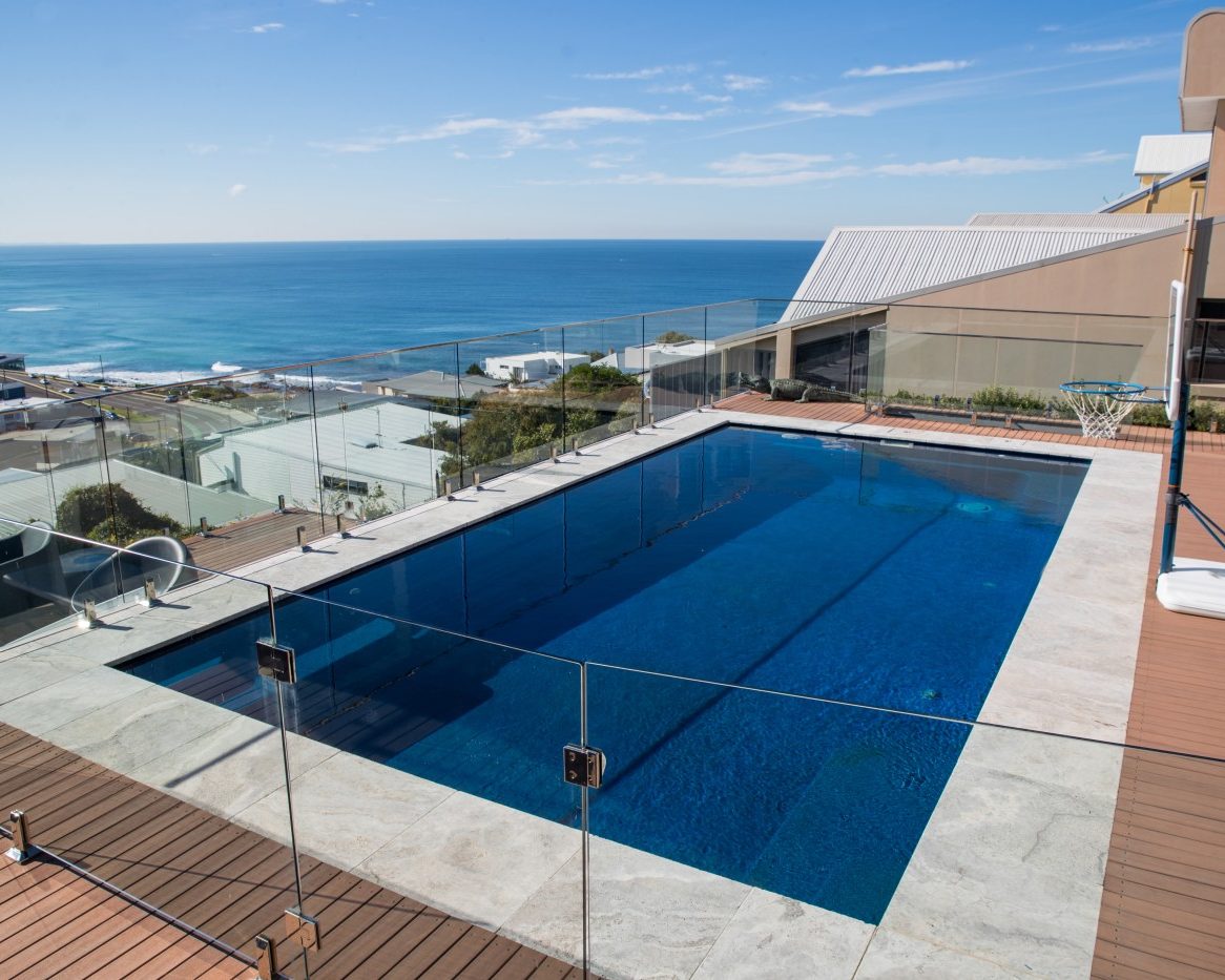 Compass Pools Australia Above ground fibreglass pool installation