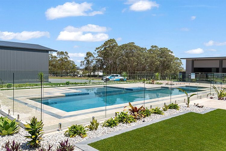 Pool landscaping Pool landscaping Hills District