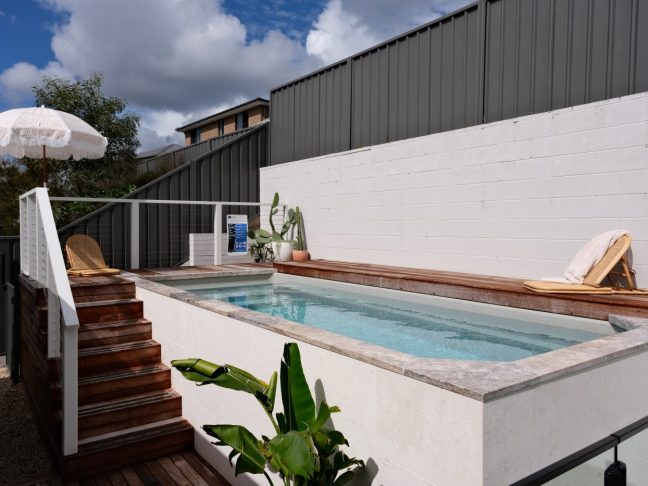 Compass Express Fibreglass pool Sydney
