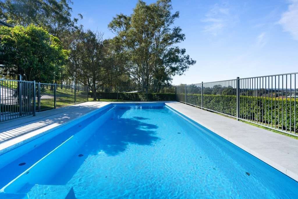 10.6m Sanctuary Compass Fibreglass Pool installation in Freemans Reach NSW