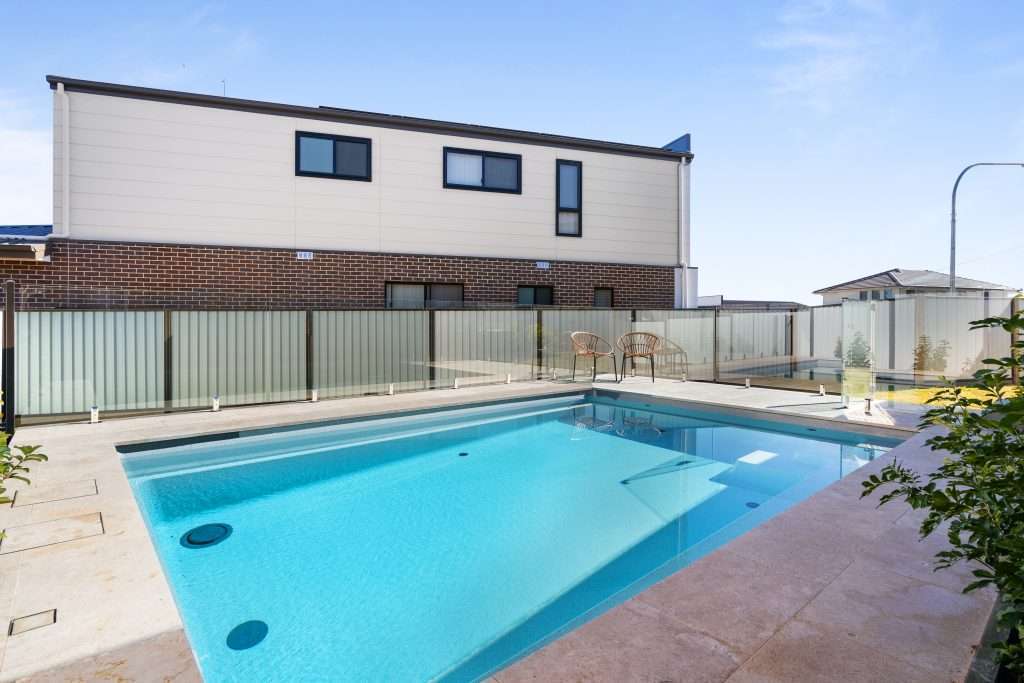 6m Sanctuary Pool installed at Box Hill NSW