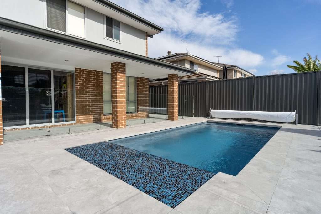 6m Sanctuary Narrow pool installed at The Ponds NSW
