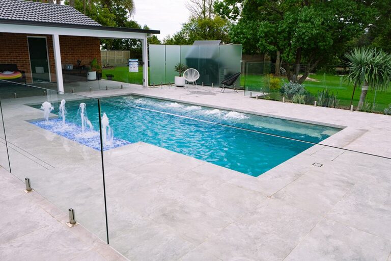8.2m Sanctuary fibreglass pool – Glenorie NSW 8.2m Sanctuary fibreglass pool - Glenorie NSW