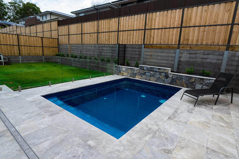 Plunge 5.0 fibreglass pool Vineyard Sydney