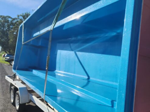 7m Oasis Fibrelglass pool Gables